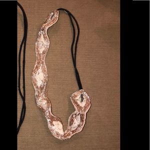 NWOT Francesca’s Sparkly Beaded Headband